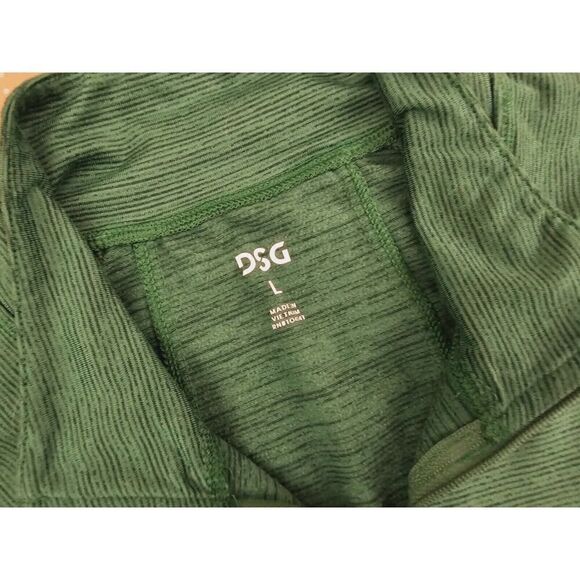 Dick’s Sporting Goods Employee Pullover 1/4 Zip Green Long Sleeve Women's Large - Picture 5 of 12